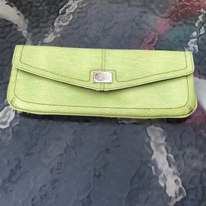 Liz Claiborne pistachio wallet